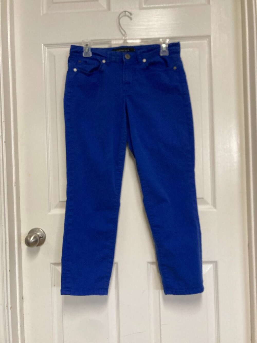 Calvin Klein Jeans Skinny Crop blue size 8 Women's